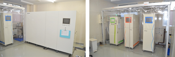 RO装置とクリーンルーム